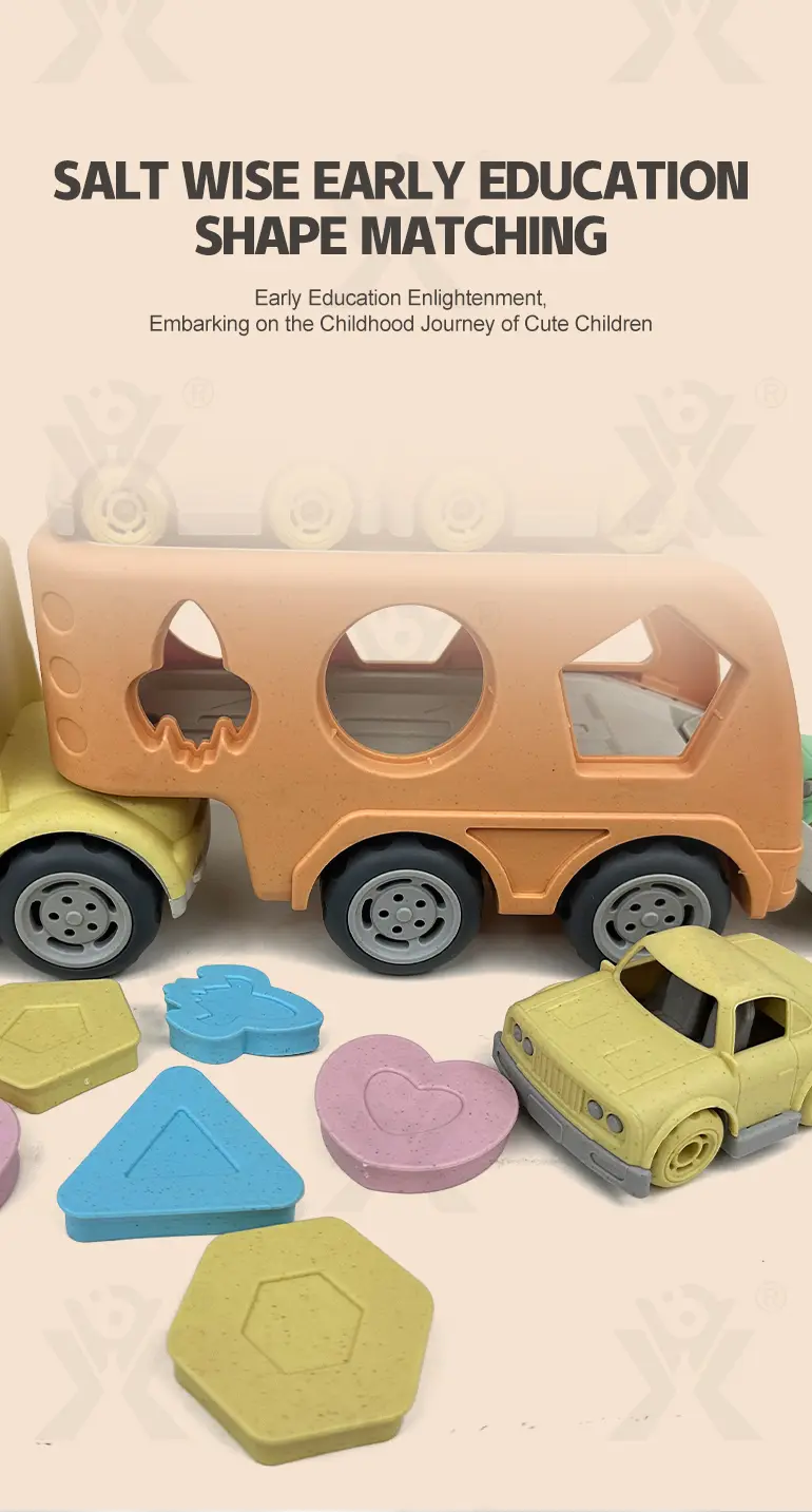 Wheat Straw Car Toy, Trailer Truck (TB-4283247) — illustrated product details, panel 4