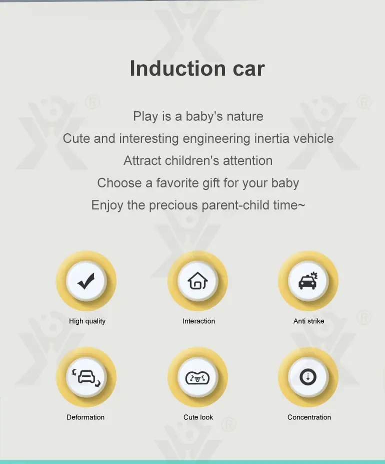 Inertia Plastic Car Toy, Mini Truck Car (TB-4057092) — illustrated product details, panel 2