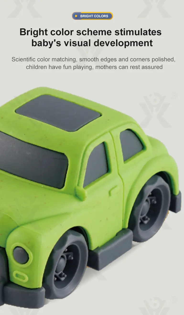 Inertia Plastic Car Toy, Mini Truck Car (TB-4057092) — illustrated product details, panel 5