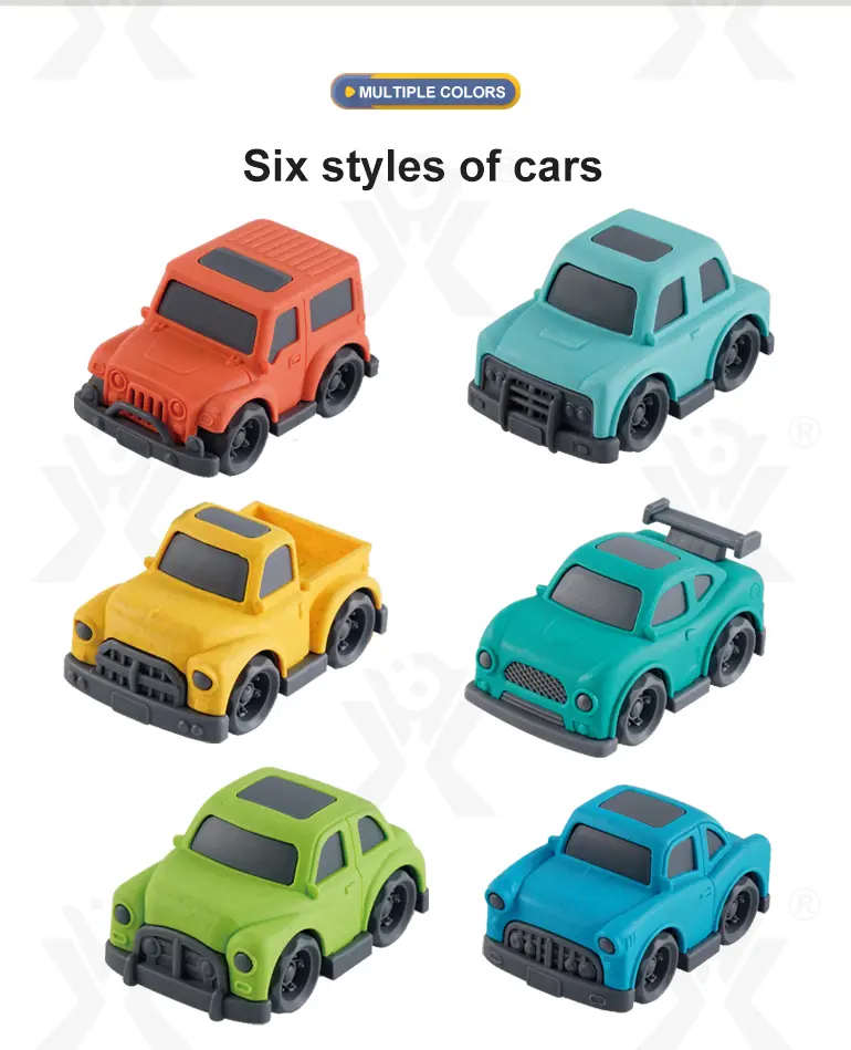 Inertia Plastic Car Toy, Mini Truck Car (TB-4057092) — illustrated product details, panel 6