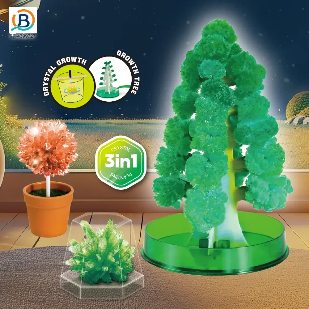 Mini Magic Christmas Tree, Crystal Experiment Kit Toy (TB-4399727) — product photograph 3