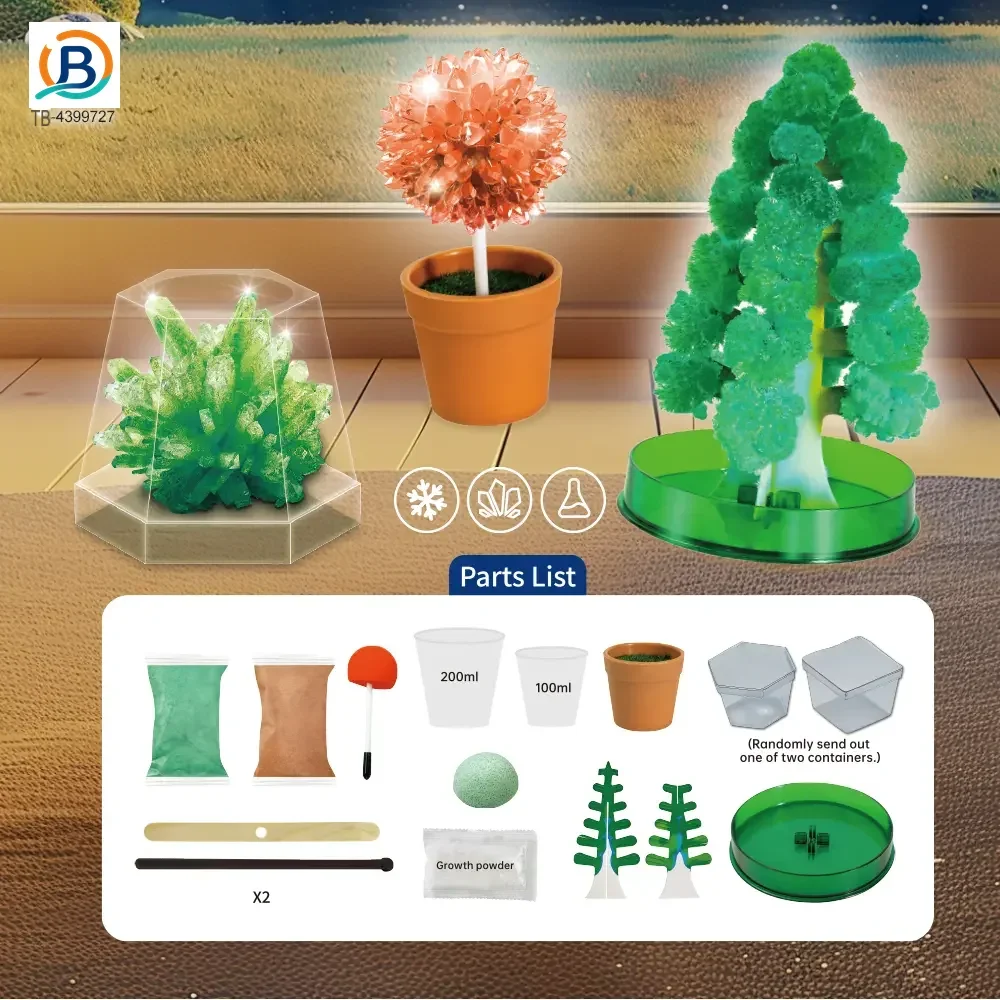 Mini Magic Christmas Tree, Crystal Experiment Kit Toy (TB-4399727) — product photograph 4