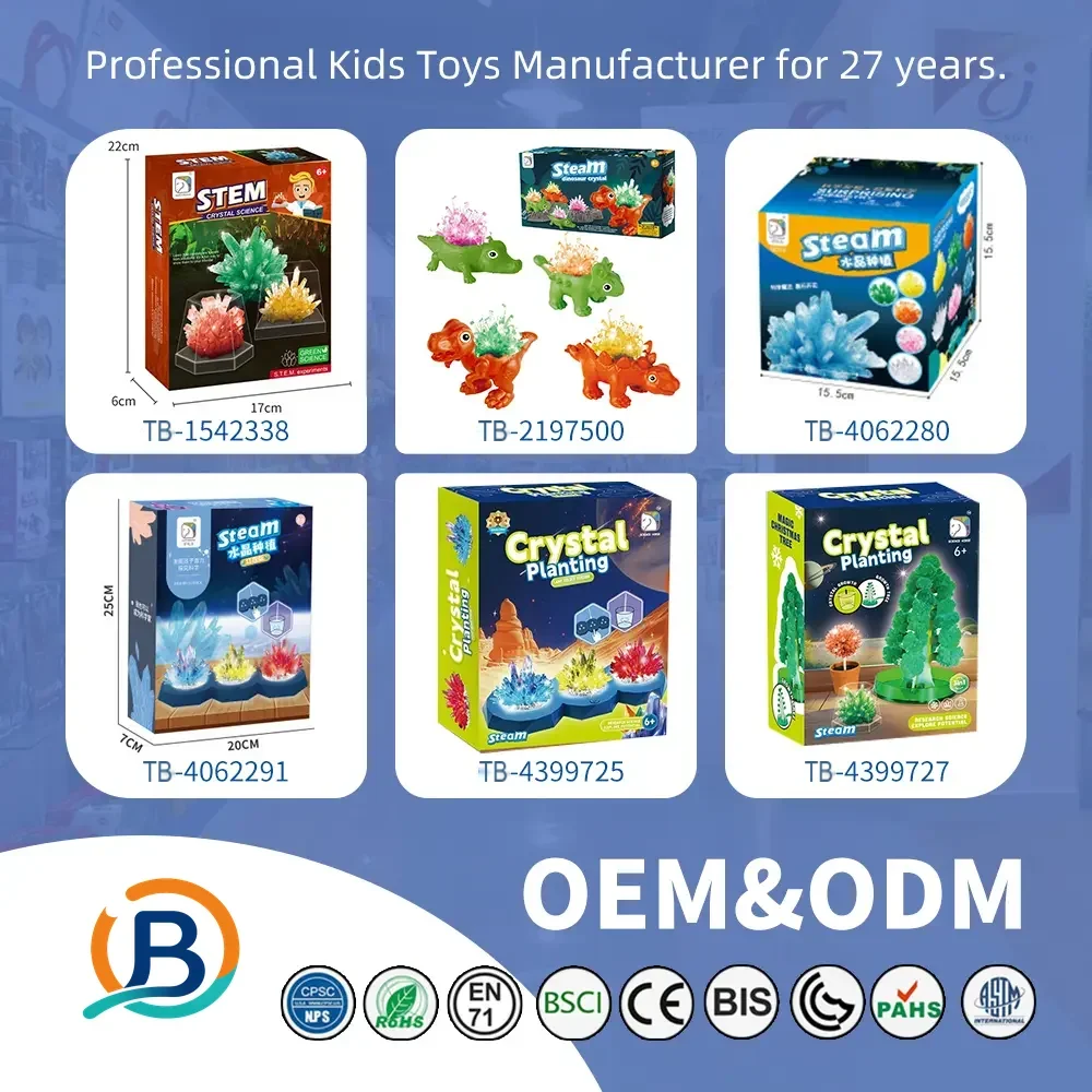 Mini Magic Christmas Tree, Crystal Experiment Kit Toy (TB-4399727) — product photograph 6