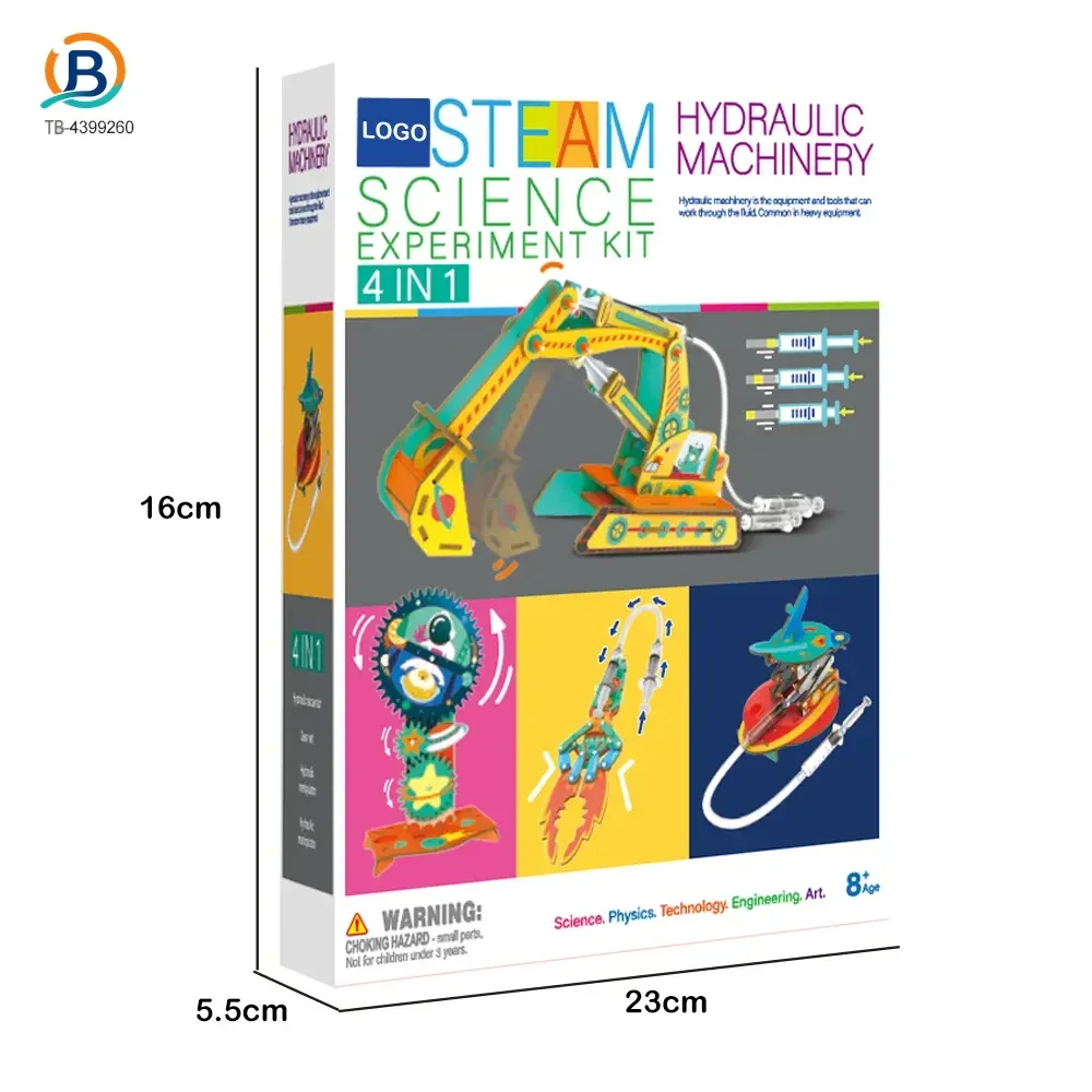 STEM Set, 4 in 1 Hydraulic Machinery Kit (TB-4399260) — product photograph 6
