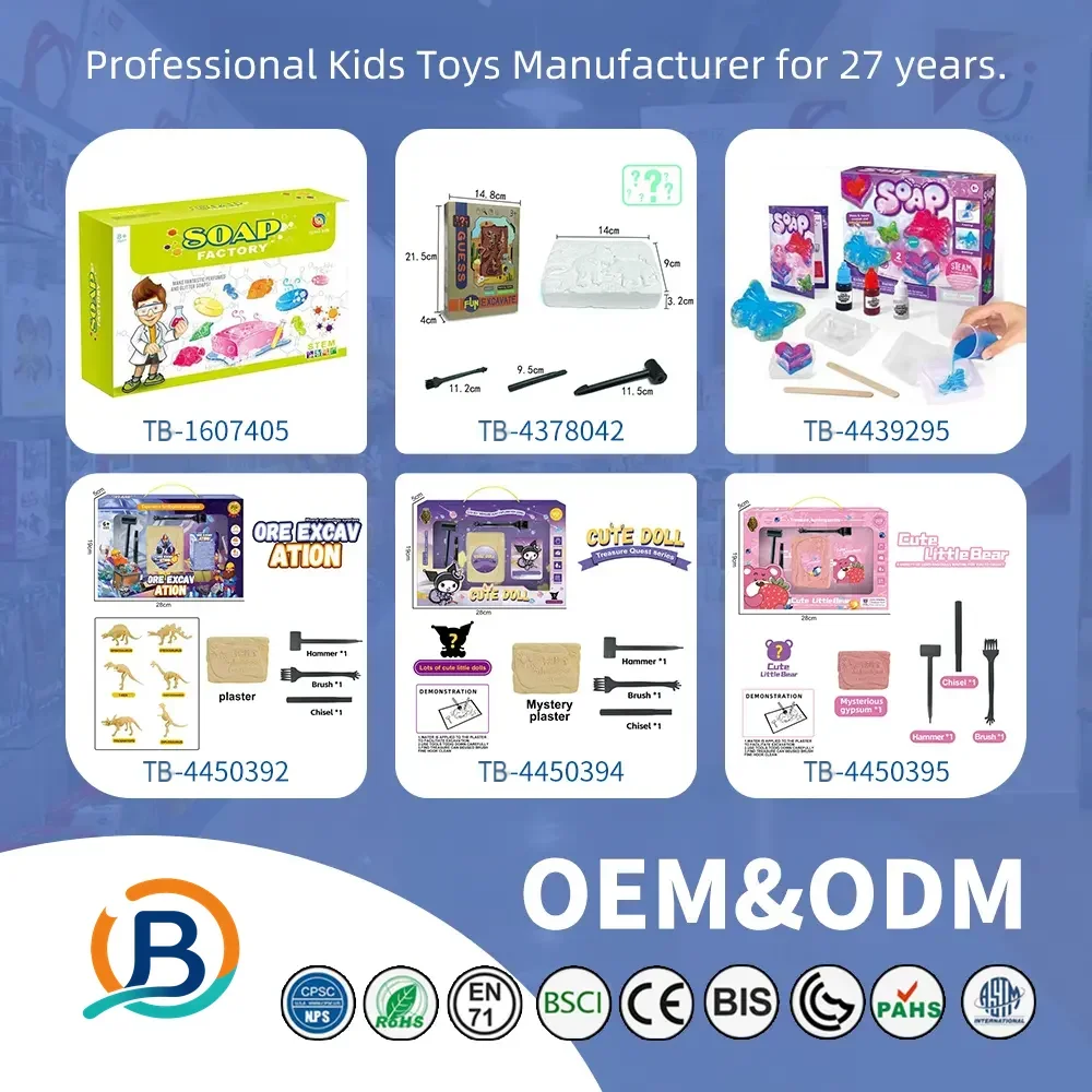 Dinosaur Soap, Vocalno Shape For Digging Play, Glow-in-the-Dark (TB-4399724) — product photograph 6