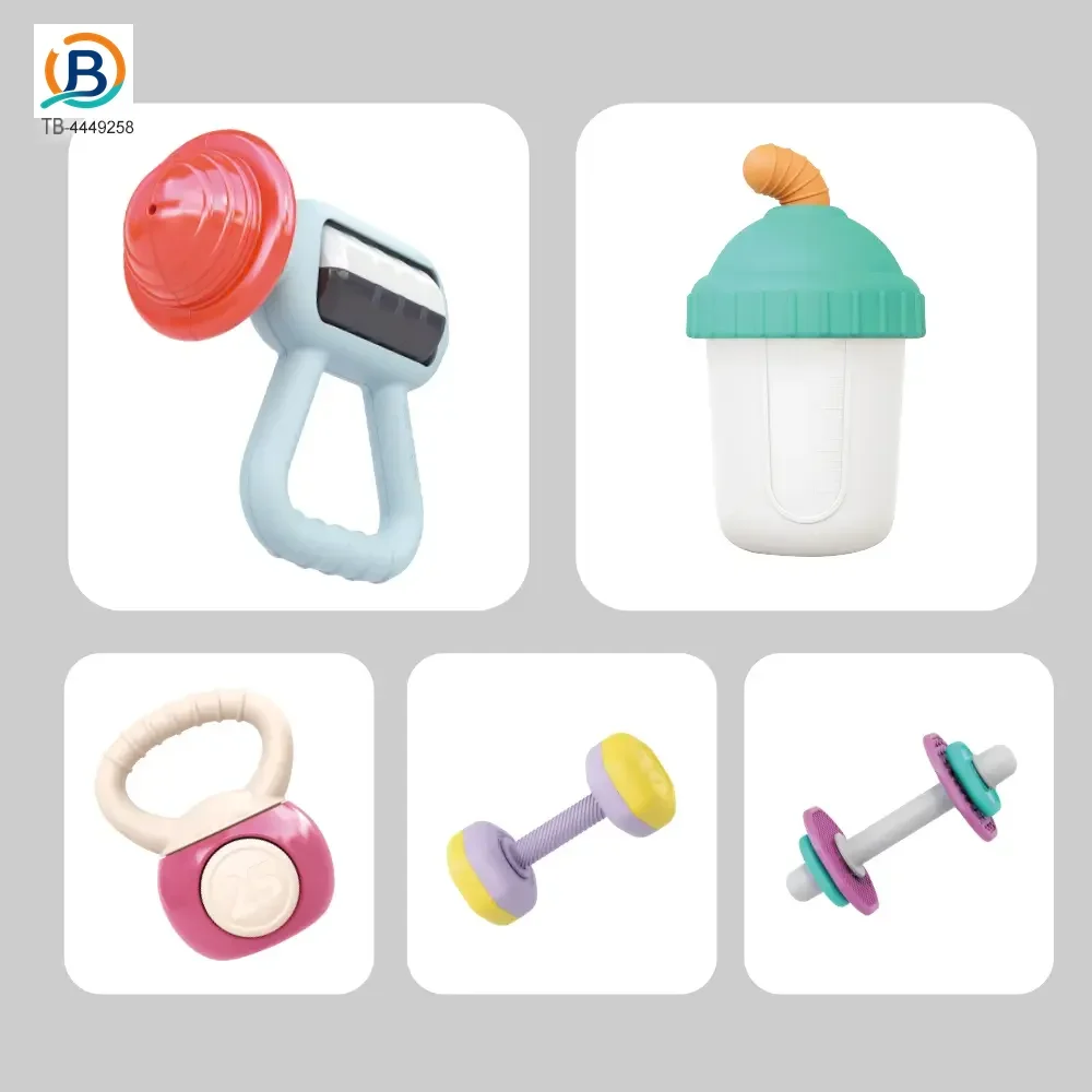 Baby Teether and Rattle Set, Fitness Theme (TB-4449258) — product photograph 4