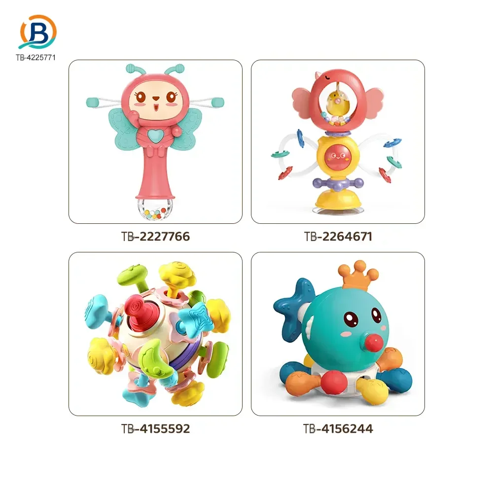 6-in-1 Baby Teether Ball Toy, Space Theme (TB-4225771) — product photograph 5