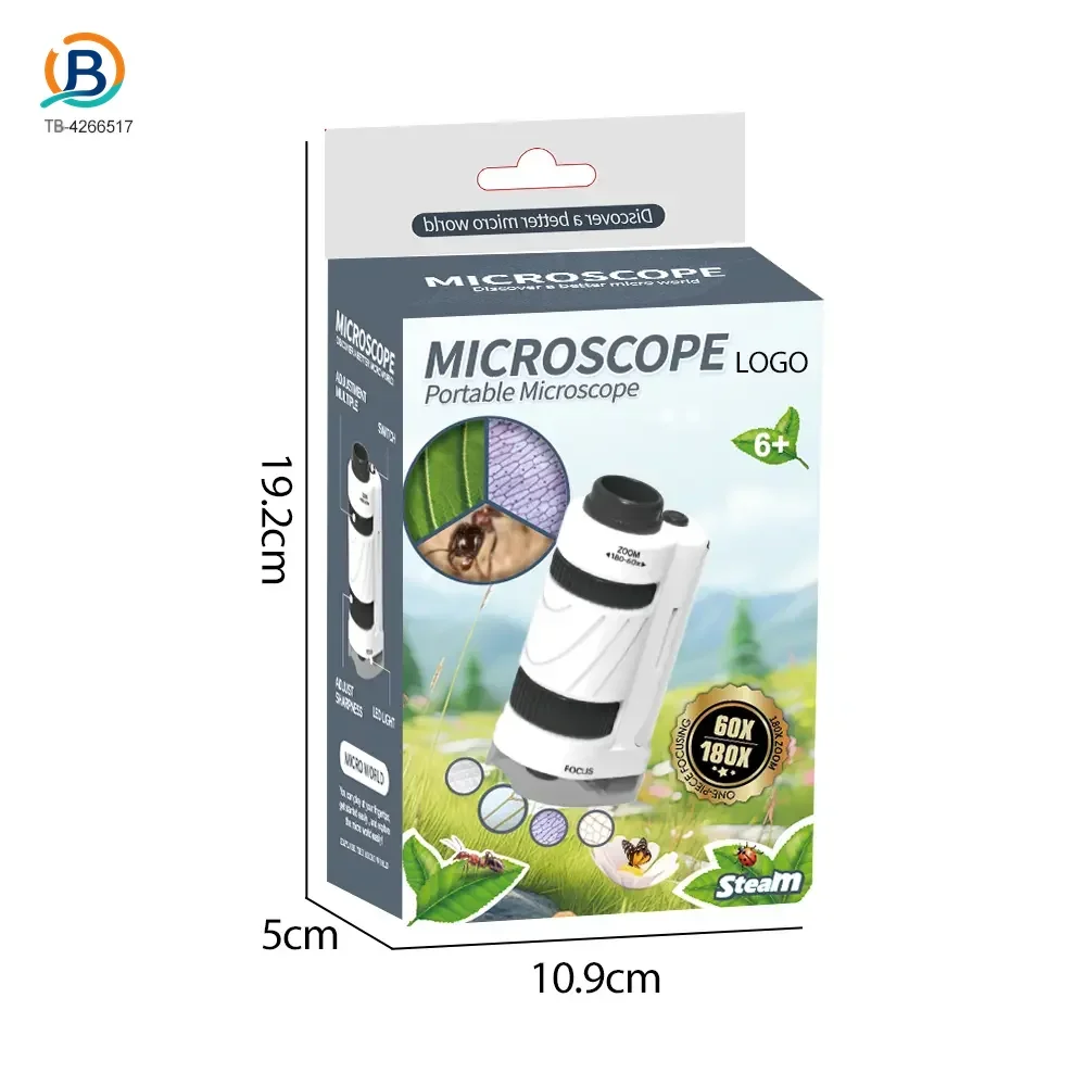 Portable Microscope Specimen Toy, Kids Microscope (TB-4266517) — product photograph 5