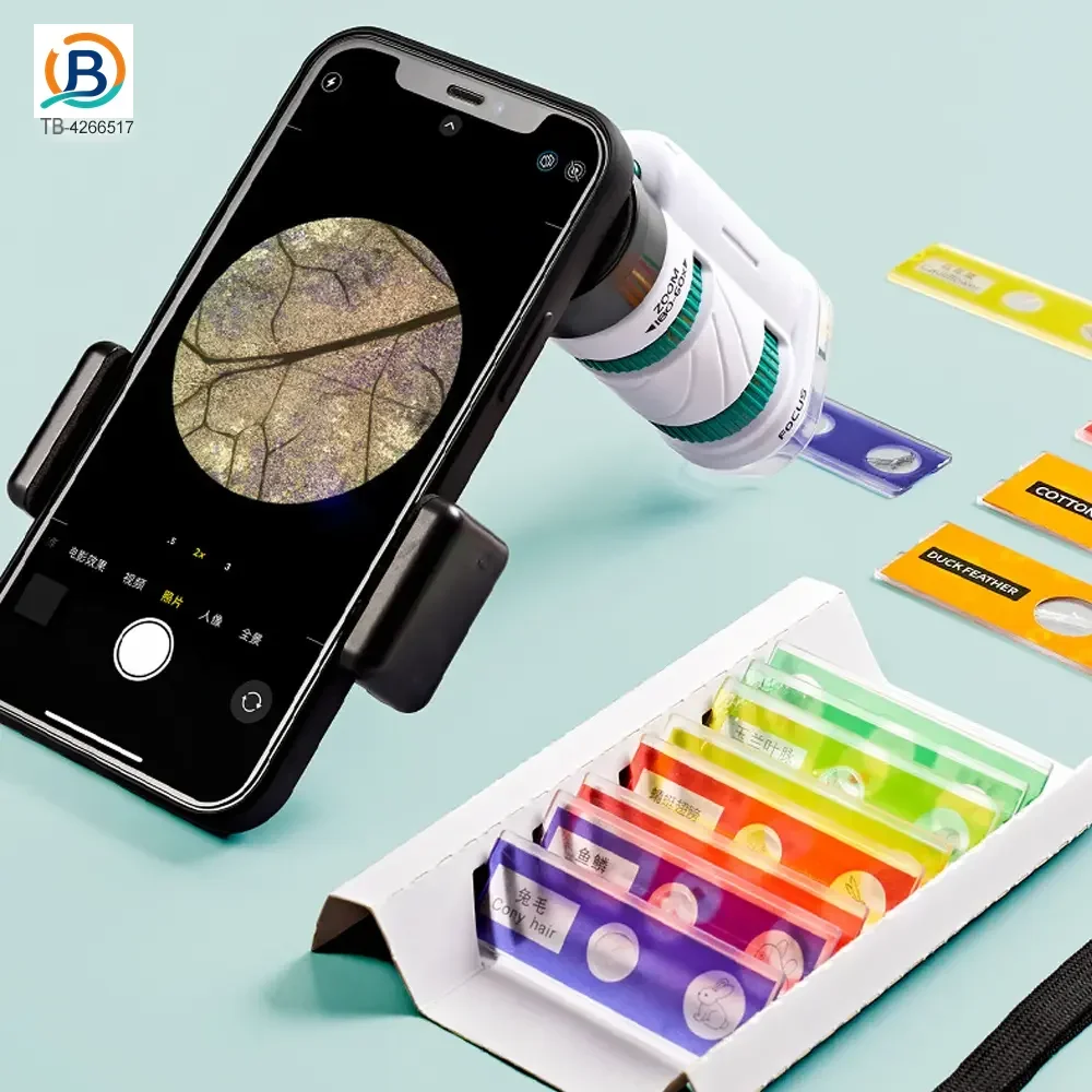 Portable Microscope Specimen Toy, Kids Microscope (TB-4266517) — product photograph 6