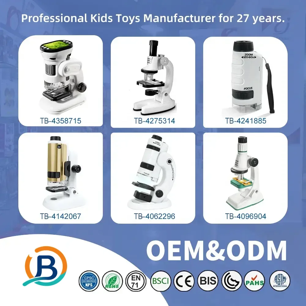 Portable Microscope Specimen Toy, Kids Microscope (TB-4266517) — product photograph 7