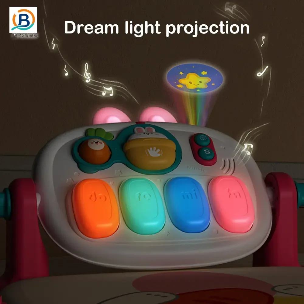 Baby Pedal Piano Play Mat, Rabbit Mat -Baby Toys Bulk Supply (TB-4345906) — product photograph 5
