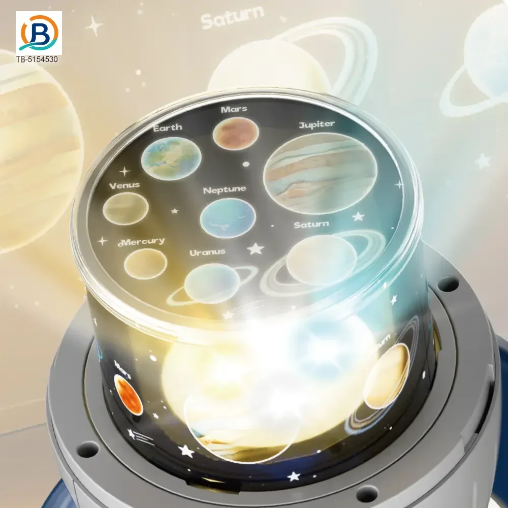Star Projector Night Light, Space Rocket-Shaped Toy (TB-5154530) — product photograph 5