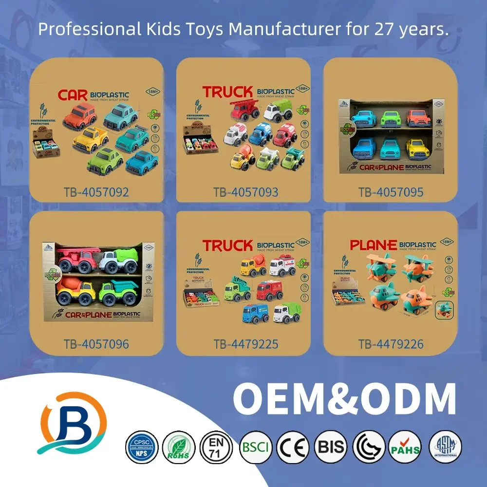 Inertia Plastic Car Toy, Mini Truck Car (TB-4057092) — product photograph 6