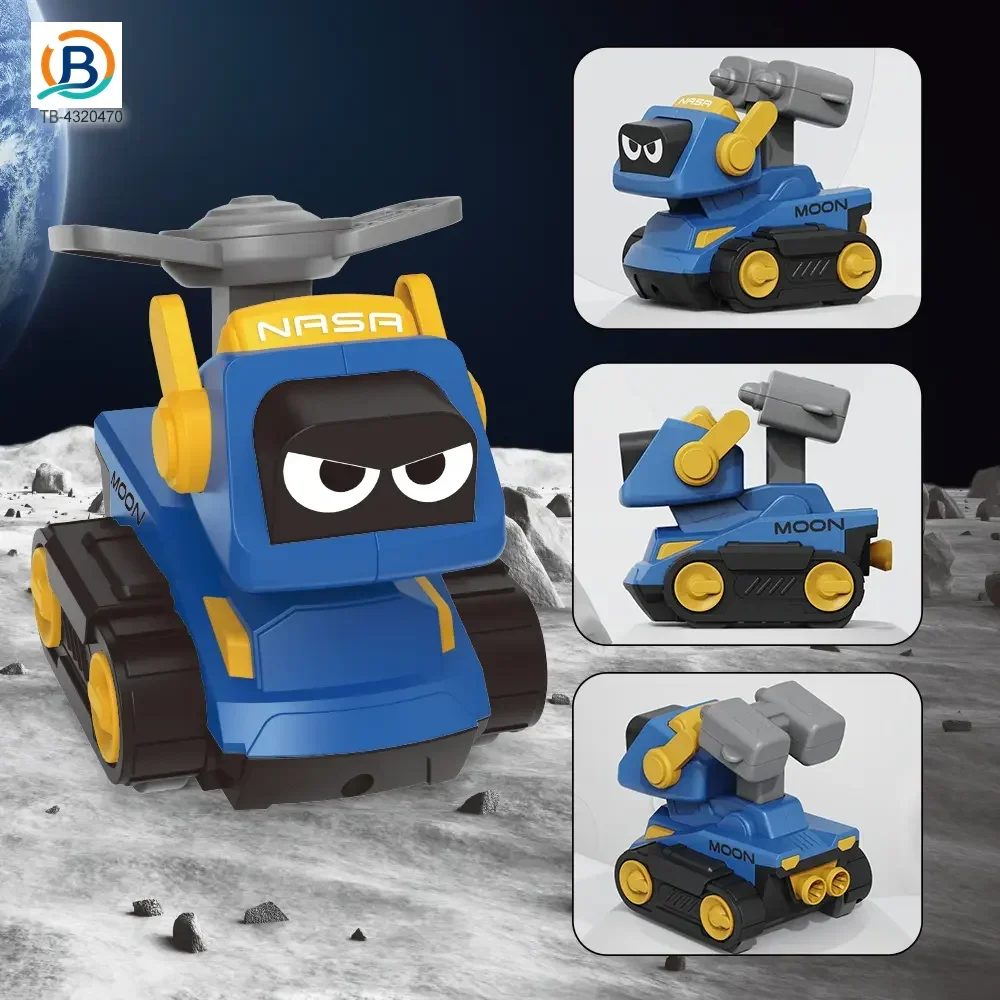 Press-and-Go Toy Car, Space Engineering Themed (TB-4320470) — product photograph 2