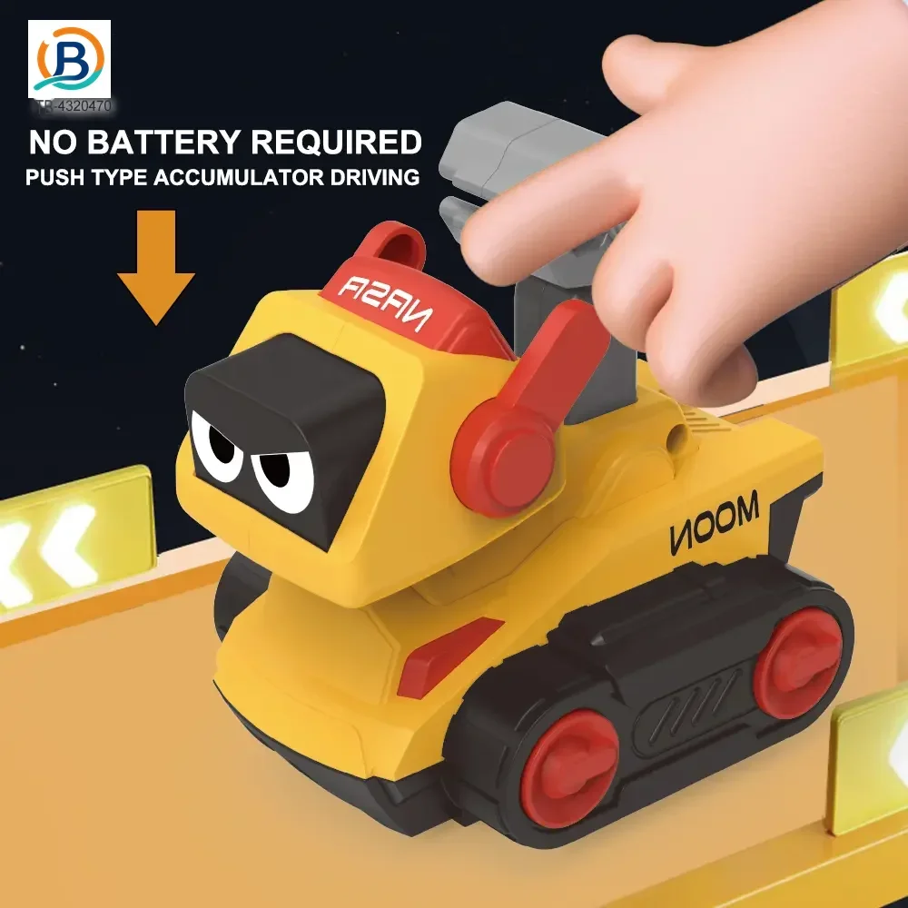 Press-and-Go Toy Car, Space Engineering Themed (TB-4320470) — product photograph 3