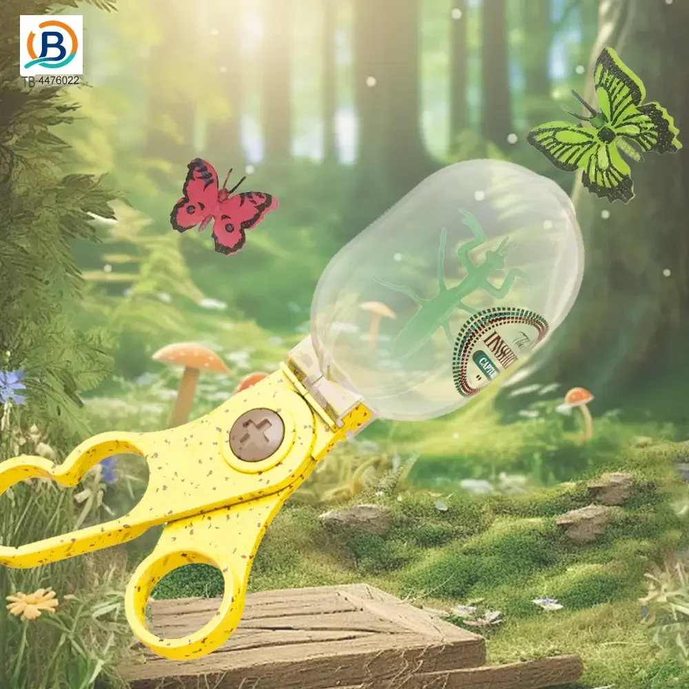 Portable Bug Catcher Scissors, Wheat Straw Toy Supply (TB-4476022) — product photograph 2