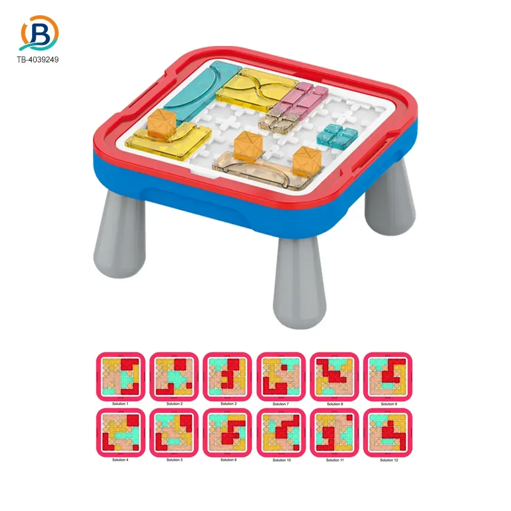 2-in-1 Kids Logic Block Tangram, DIY Tangram Board (TB-4039249) — product photograph 4