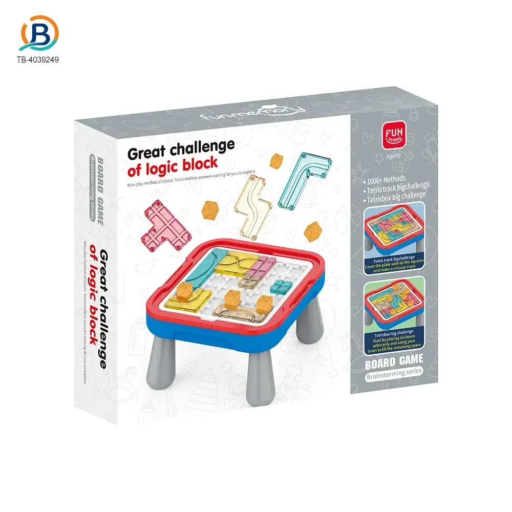 2-in-1 Kids Logic Block Tangram, DIY Tangram Board (TB-4039249) — product photograph 6