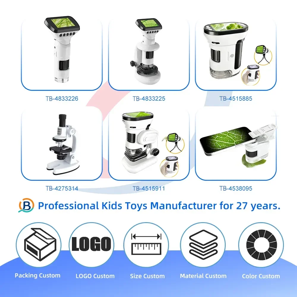 Digital Microscope Toy for Kids, Portable, Handled (TB-4978688) — product photograph 5