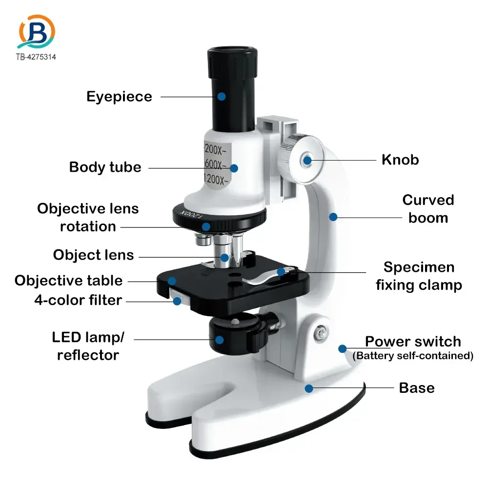 Biological Microscope Toy for Kids, Students (TB-4275314) — product photograph 2