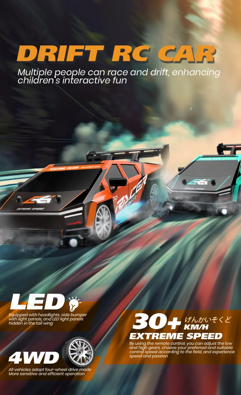 1:24 Scale RC Drift Car Supply (TB-4375027) — illustrated product details, panel 1