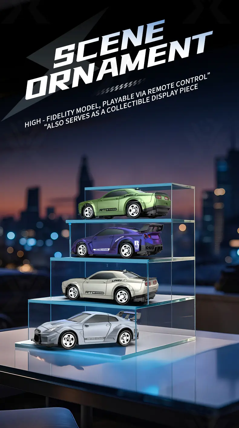 1:64 Scale Desktop Drift Car, Type-C Charging (TB-4974344) — illustrated product details, panel 6