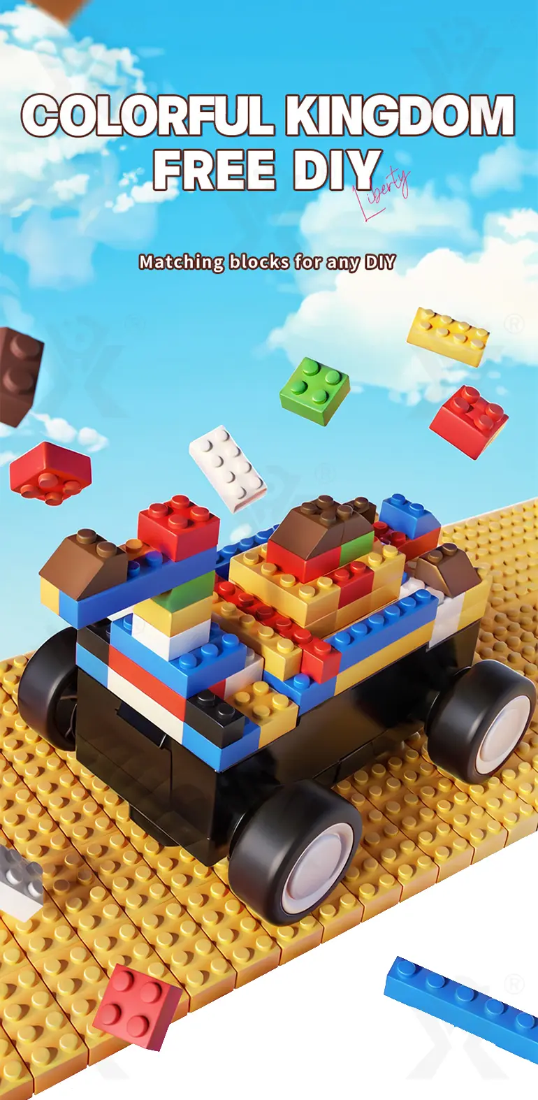 RC Plush Car Toy, Engineering Theme (TB-4507815) — illustrated product details, panel 10