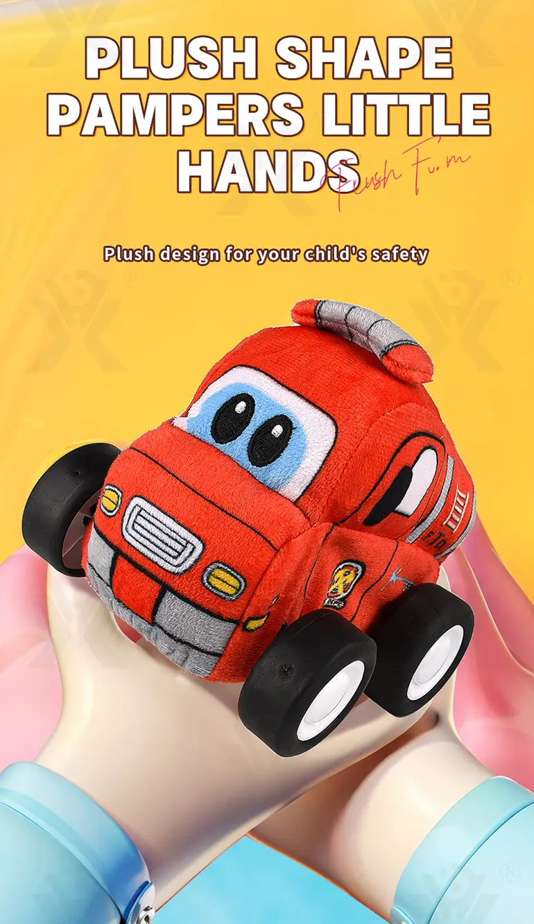 RC Plush Car Toy, Engineering Theme (TB-4507815) — illustrated product details, panel 4