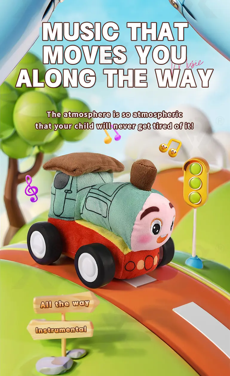 RC Plush Car Toy, Engineering Theme (TB-4507815) — illustrated product details, panel 5
