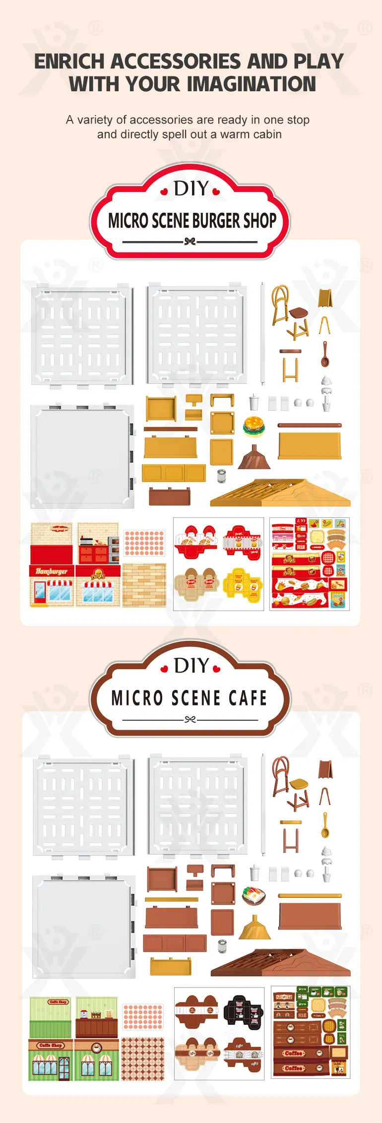 DIY Micro Scene Store Kit, DIY Mini House (TB-5169824) — illustrated product details, panel 5