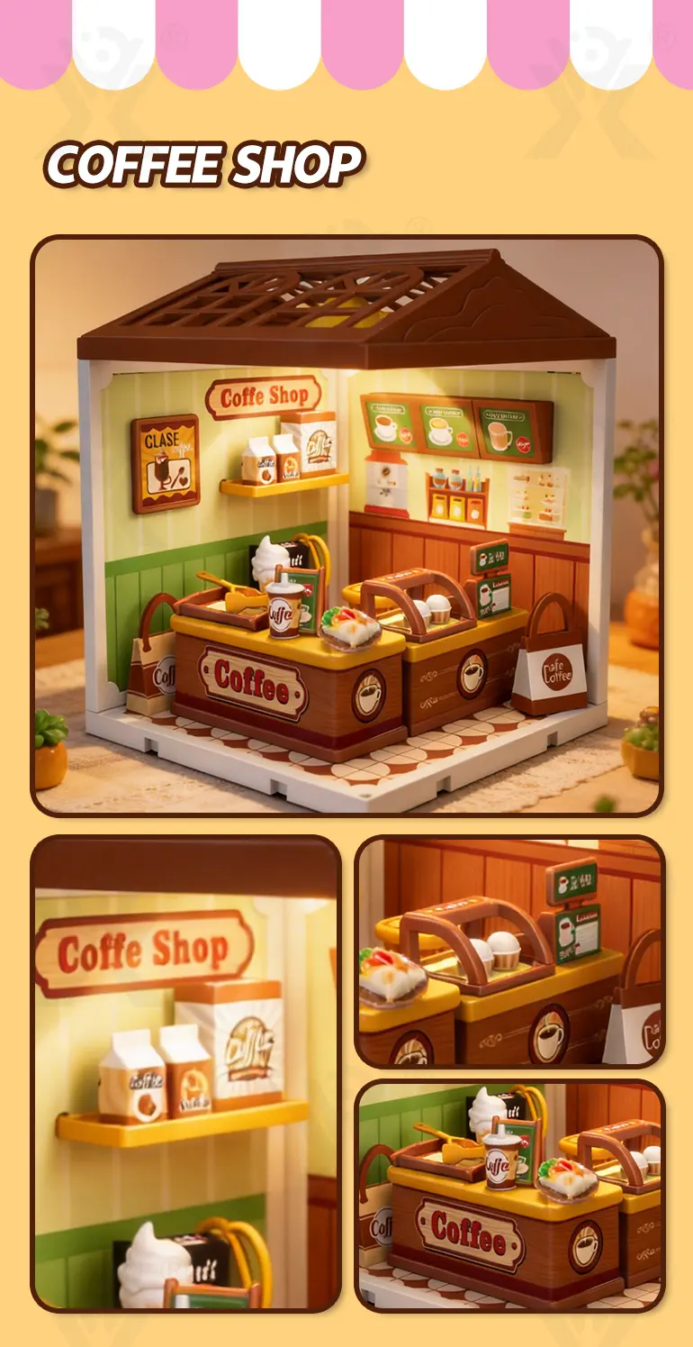 DIY Micro Scene Store Kit, DIY Mini House (TB-5169824) — illustrated product details, panel 6