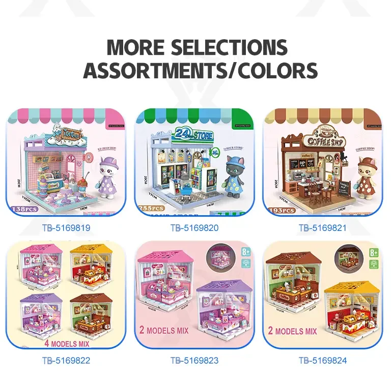 DIY Micro Scene Store Kit, DIY Mini House (TB-5169824) — illustrated product details, panel 8
