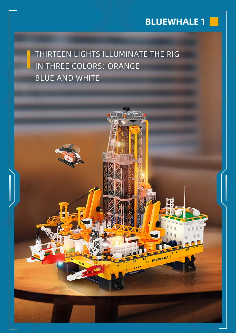 Drilling Platform Building Kit (TB-4842424) — illustrated product details, panel 5