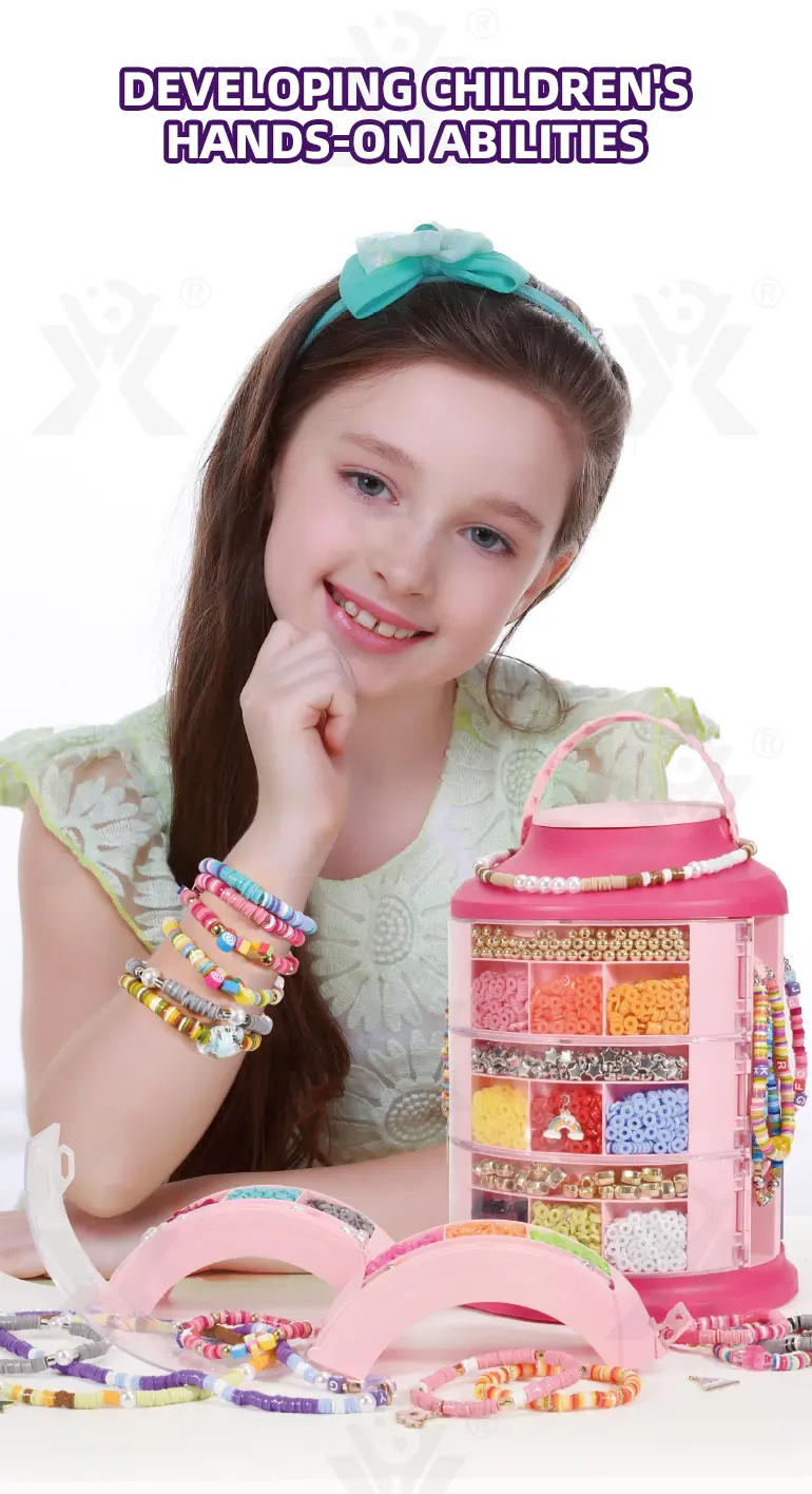 DIY Jewelry Set Toy with mirror (TB-4309152) — illustrated product details, panel 2
