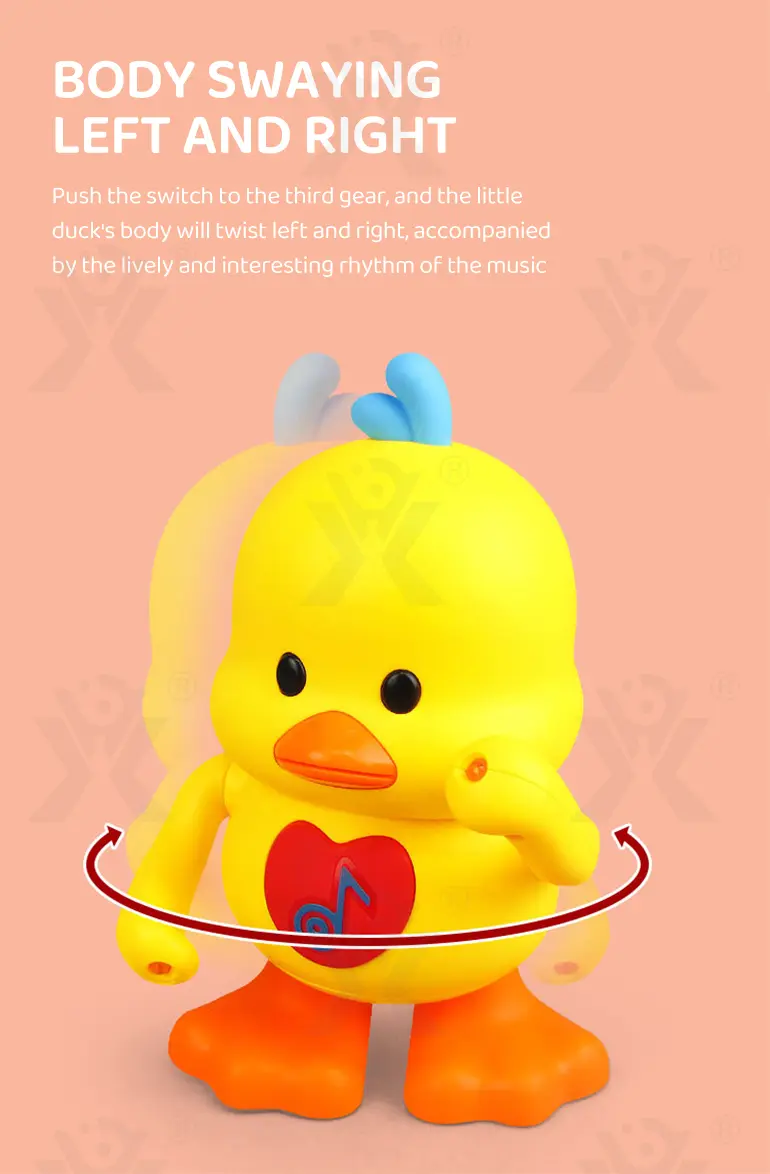 Dancing Duck Interactive Toys (TB-4262328) — illustrated product details, panel 3