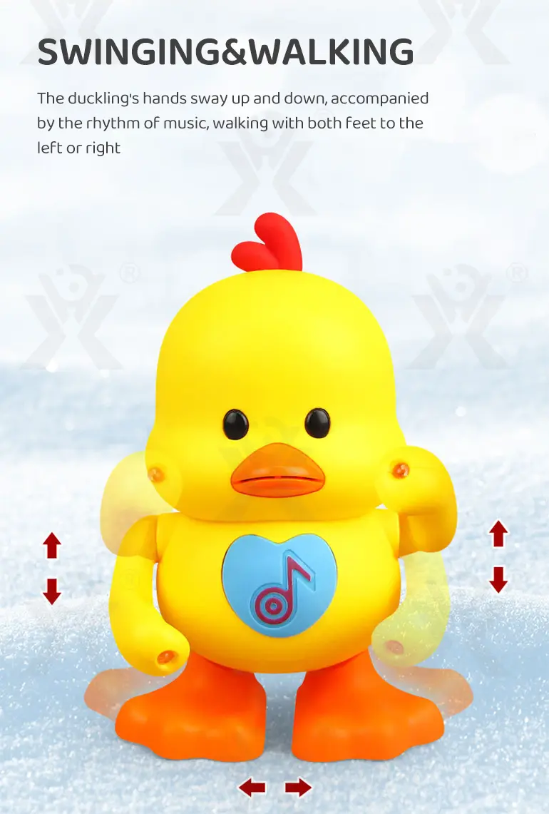 Dancing Duck Interactive Toys (TB-4262328) — illustrated product details, panel 4