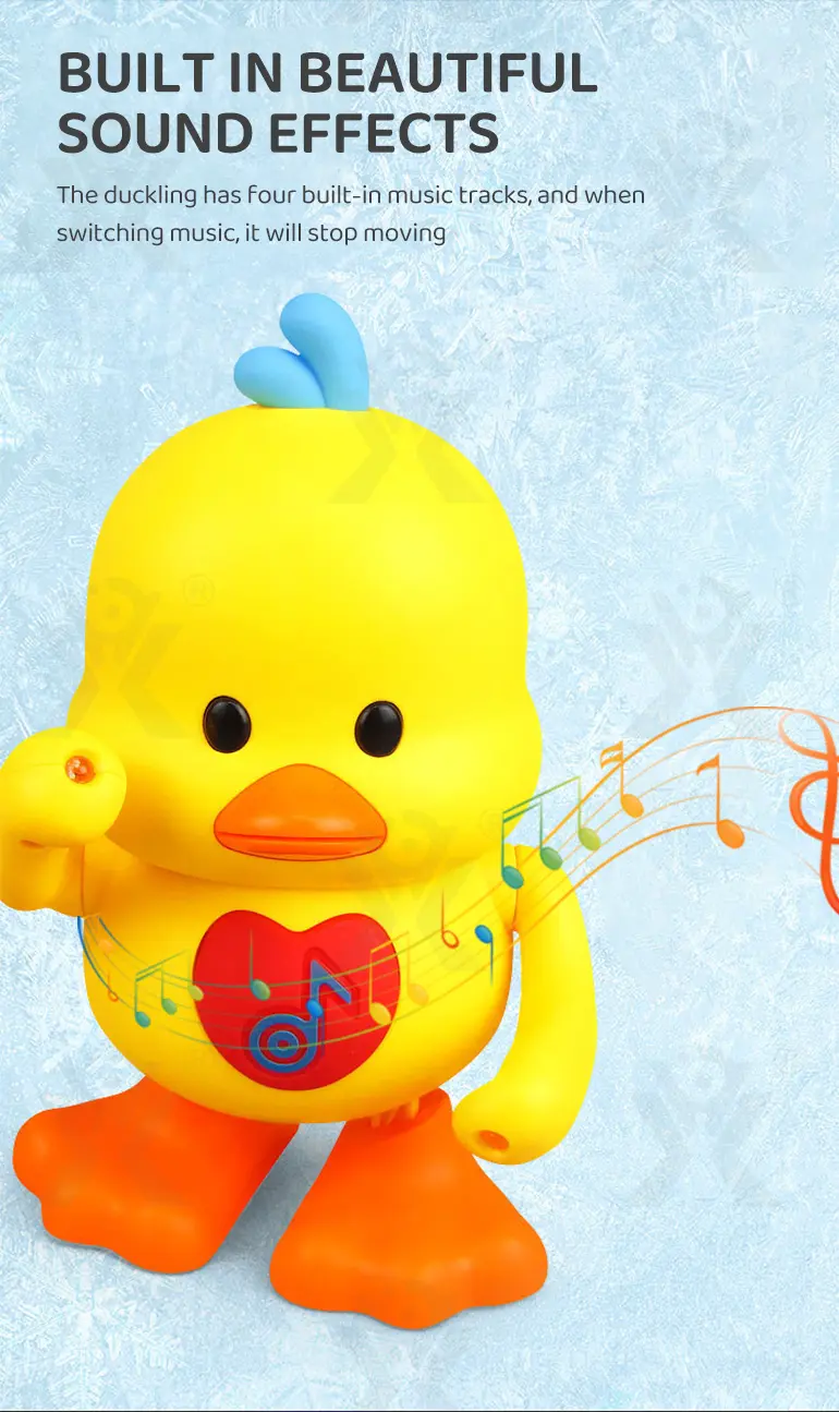 Dancing Duck Interactive Toys (TB-4262328) — illustrated product details, panel 5