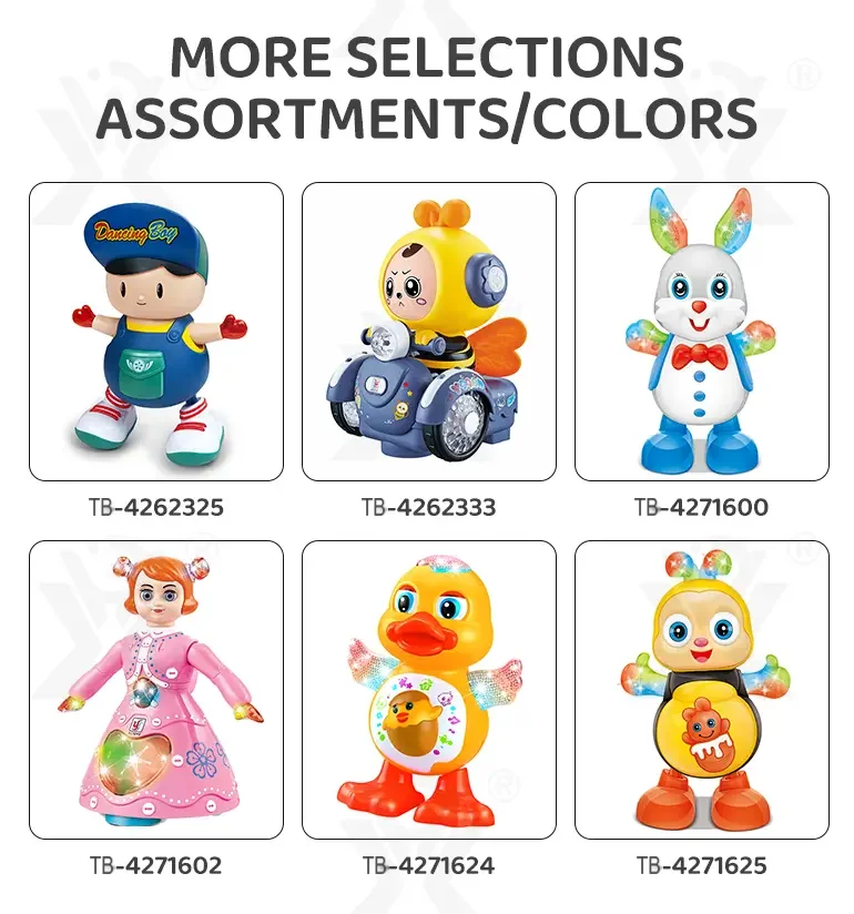 Dancing Duck Interactive Toys (TB-4262328) — illustrated product details, panel 8