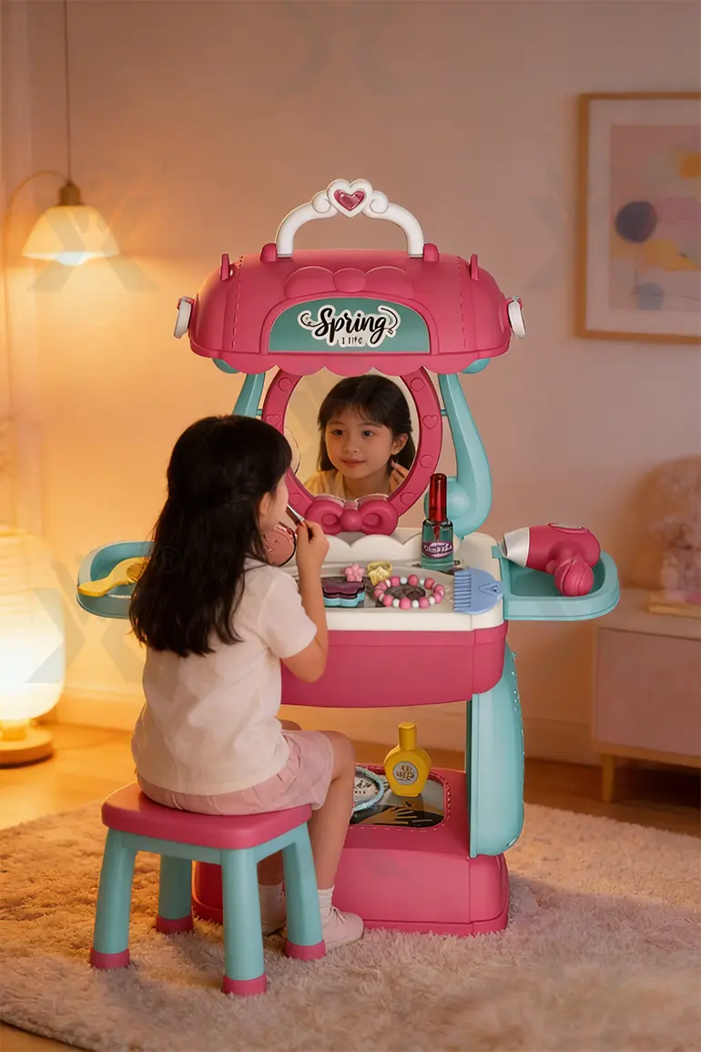 Pretend Makeup Toy Set (TB-1647870) — illustrated product details, panel 4