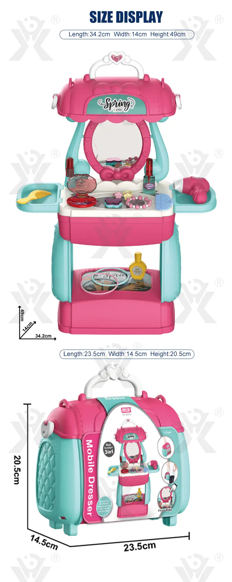 Pretend Makeup Toy Set (TB-1647870) — illustrated product details, panel 6