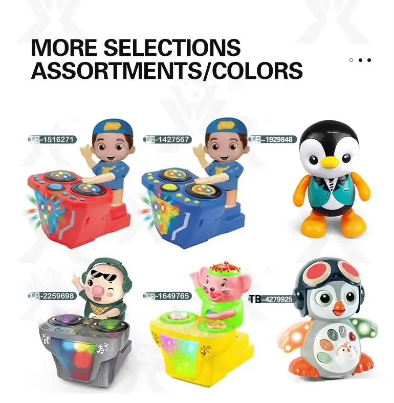 Electric Turtle Toy with Musical Light -China Toy Factory (TB-1037039) — illustrated product details, panel 5