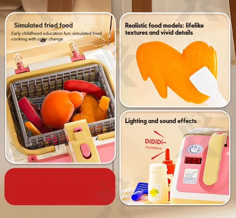 Electric Frying Pot Toy Set (TB-4539058) — illustrated product details, panel 2