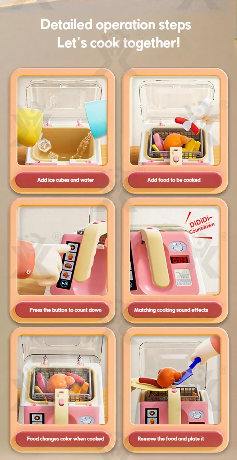 Electric Frying Pot Toy Set (TB-4539058) — illustrated product details, panel 5