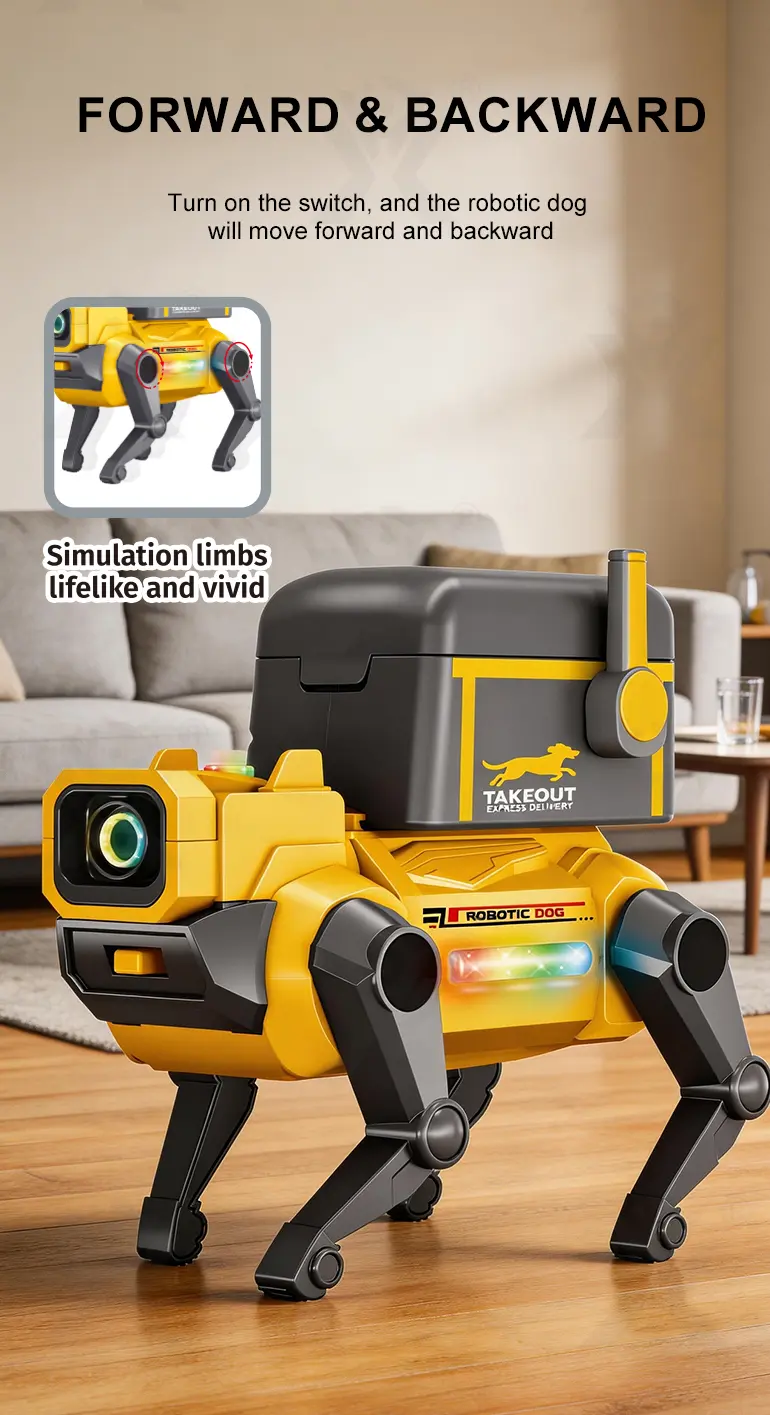 Takeout Robot Dog Toy (TB-5167349) — illustrated product details, panel 5