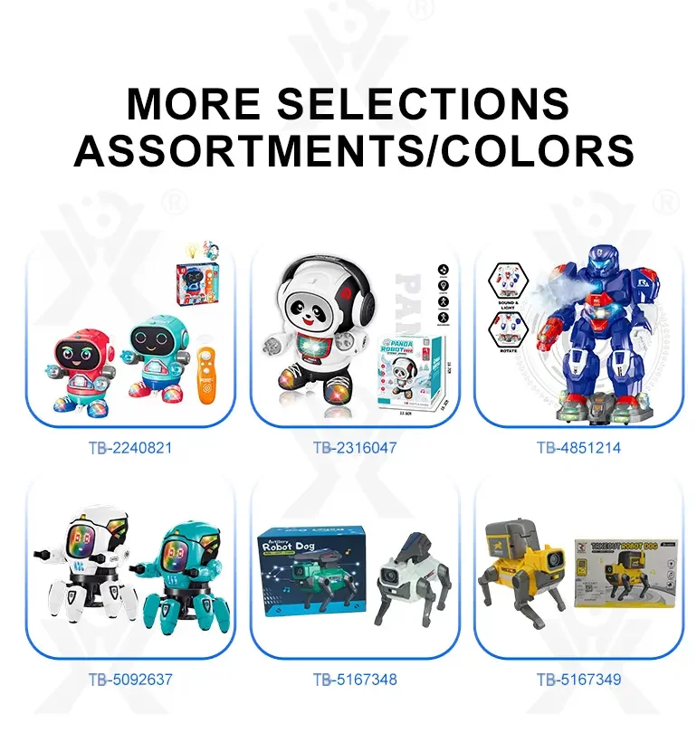 Takeout Robot Dog Toy (TB-5167349) — illustrated product details, panel 6