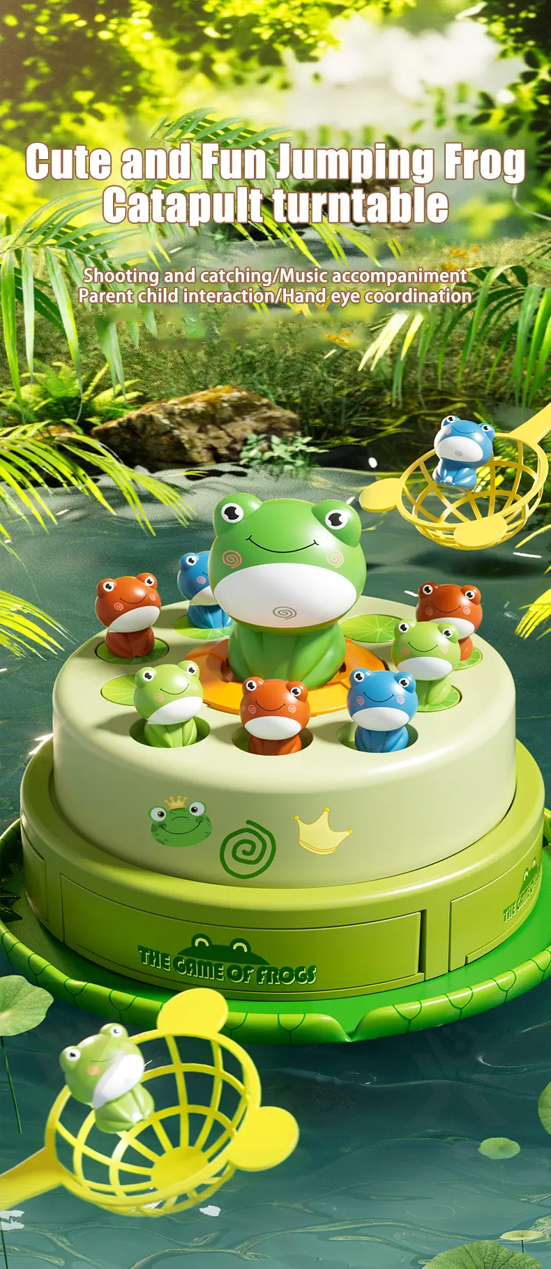 Frog Bounce and Catch Game Toy (TB-4838884) — illustrated product details, panel 12