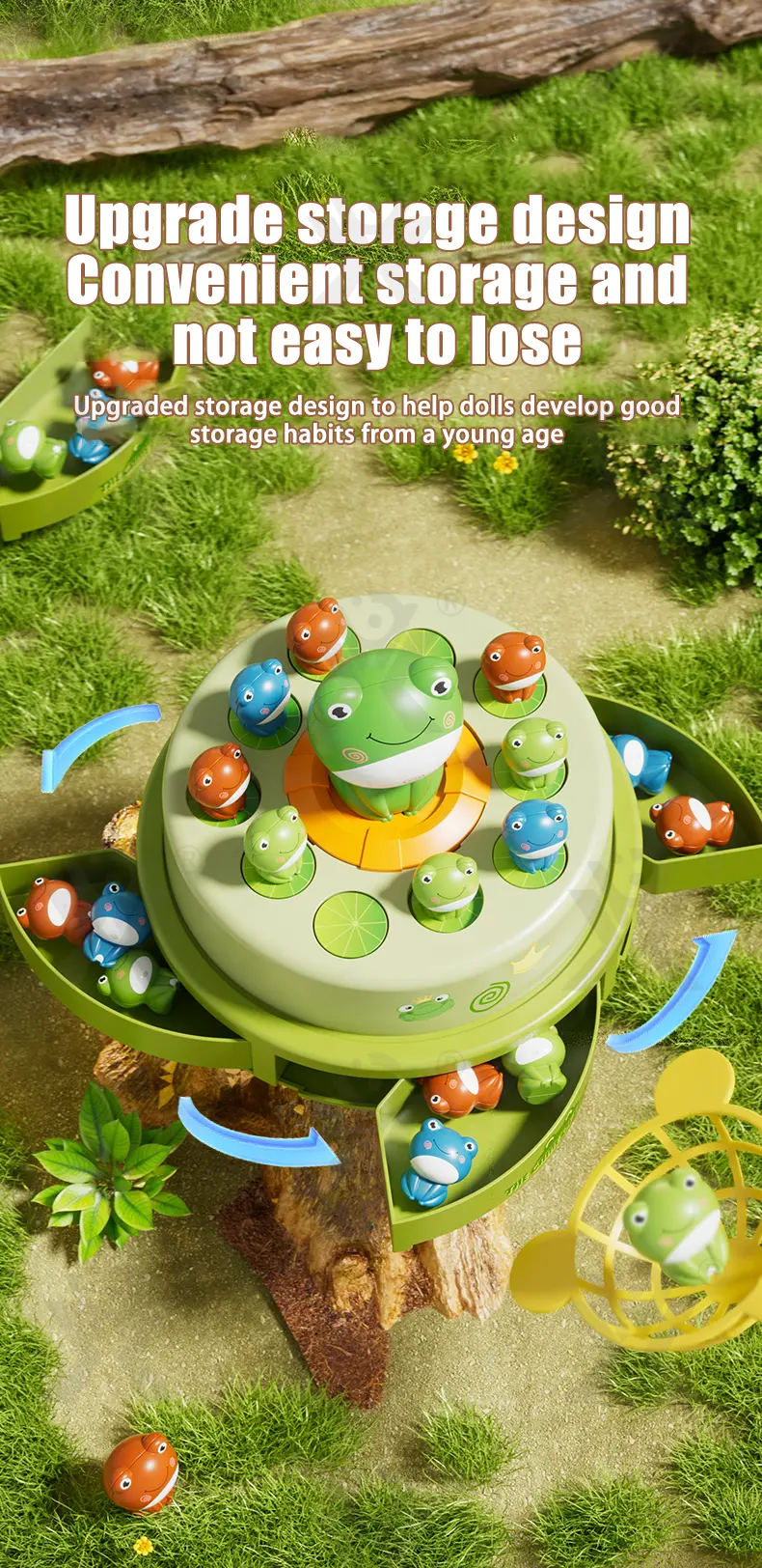 Frog Bounce and Catch Game Toy (TB-4838884) — illustrated product details, panel 5