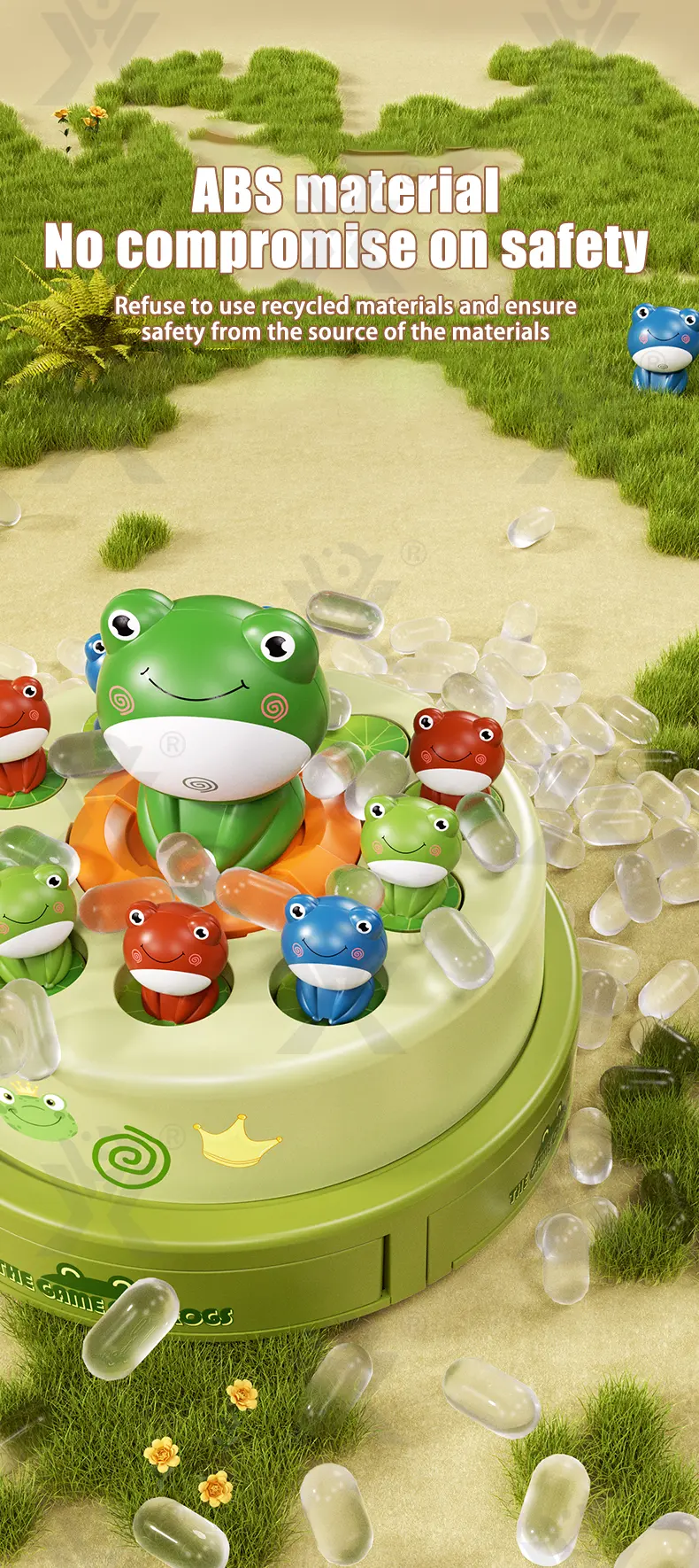 Frog Bounce and Catch Game Toy (TB-4838884) — illustrated product details, panel 8