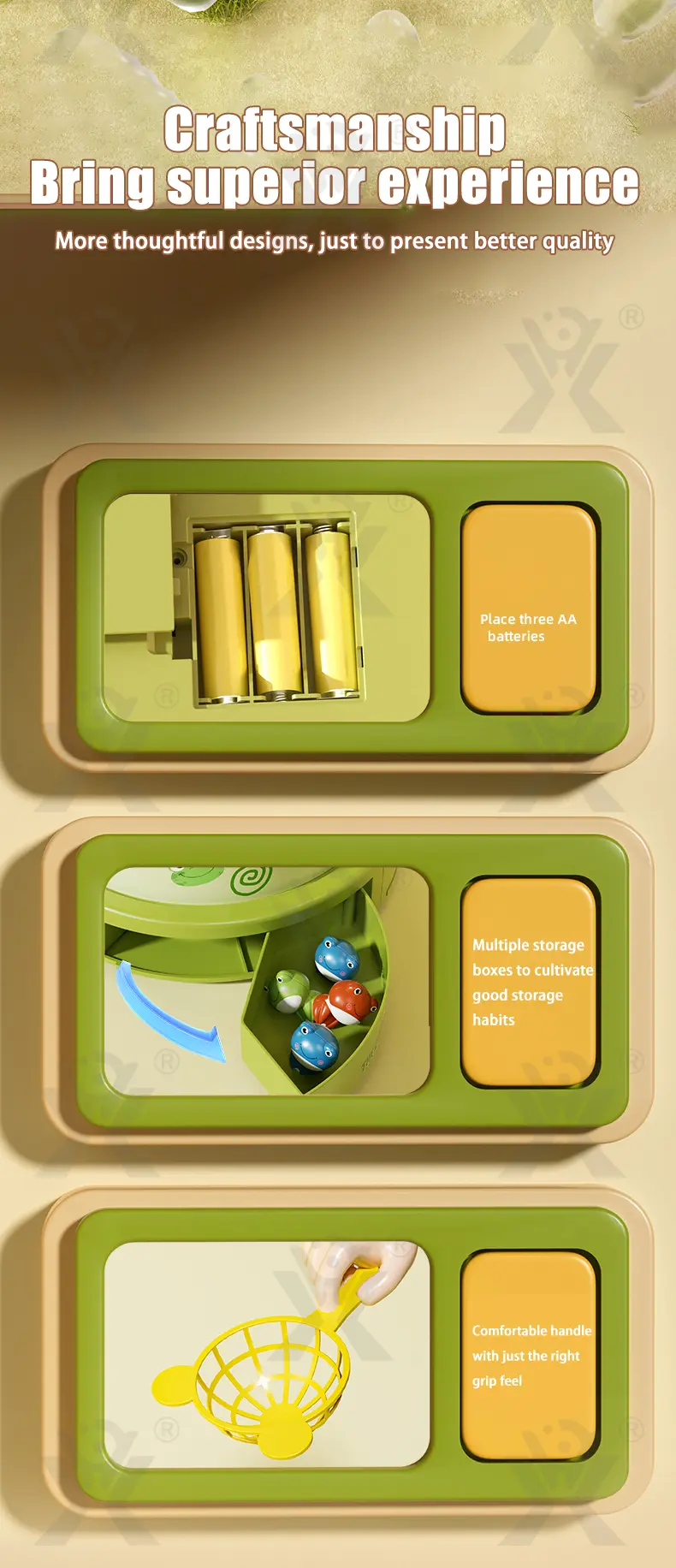 Frog Bounce and Catch Game Toy (TB-4838884) — illustrated product details, panel 9