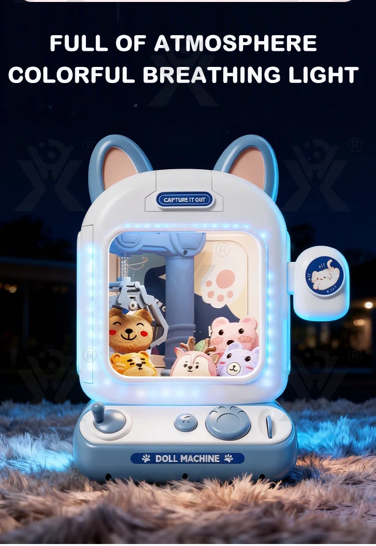 Kitten Doll Machine Toy For Kids, Mini Claw Machine Wholesale (TB-5082913) — illustrated product details, panel 2
